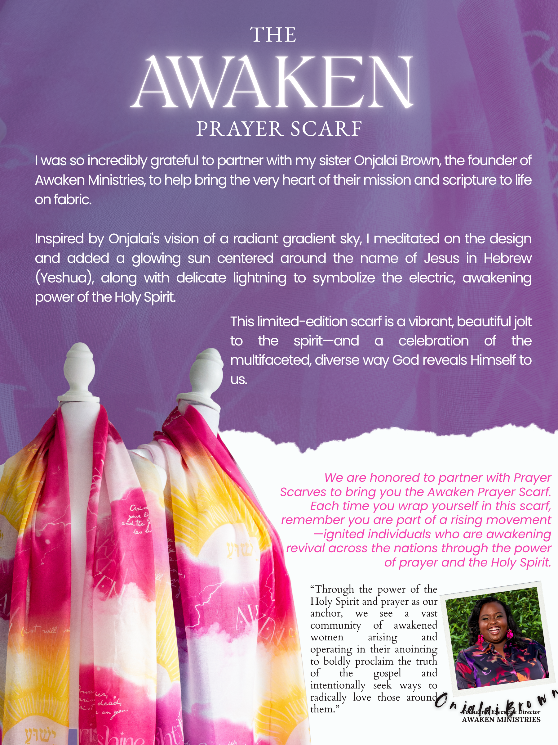 Awaken Prayer Scarf