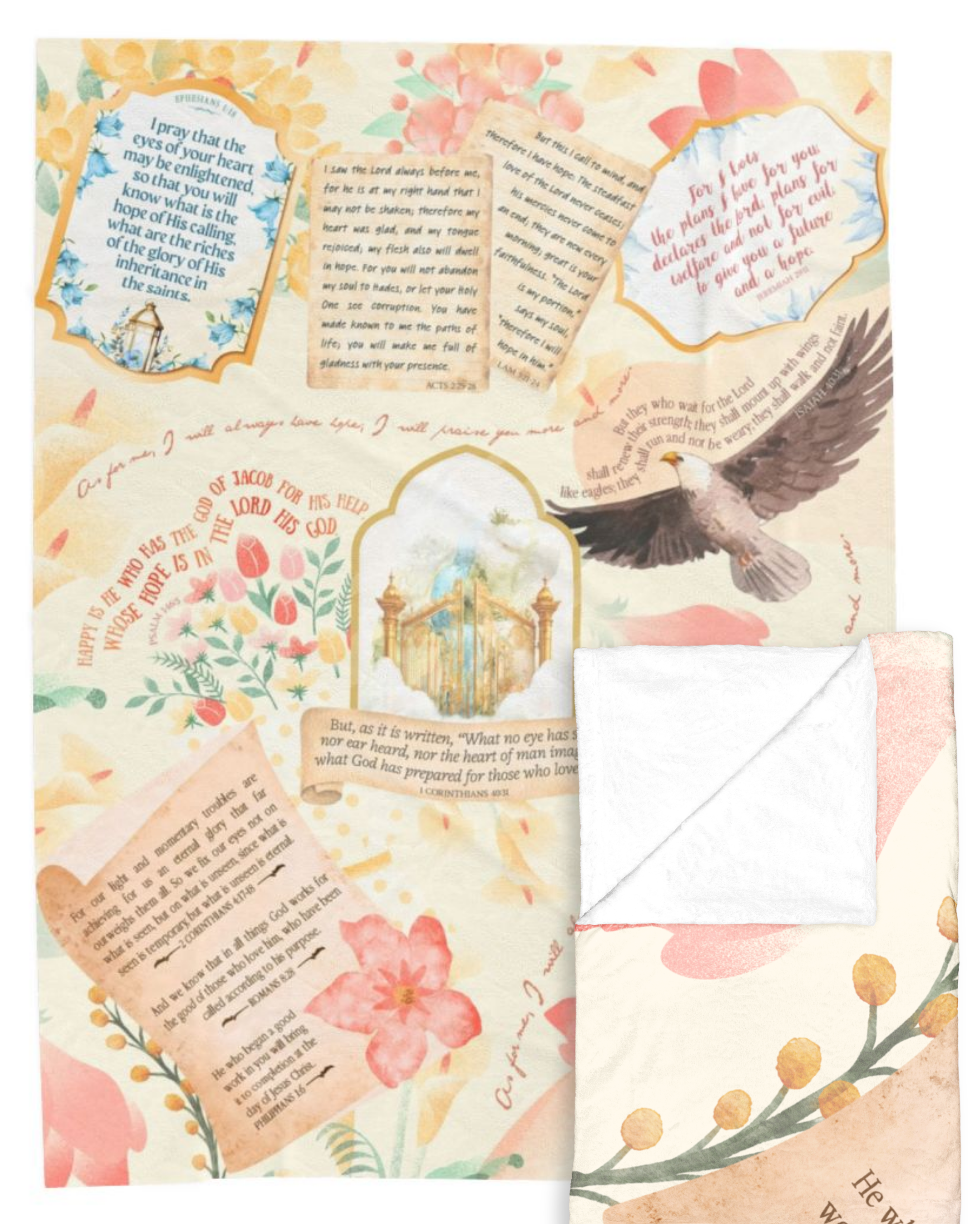 Hope Bible Verse Blanket