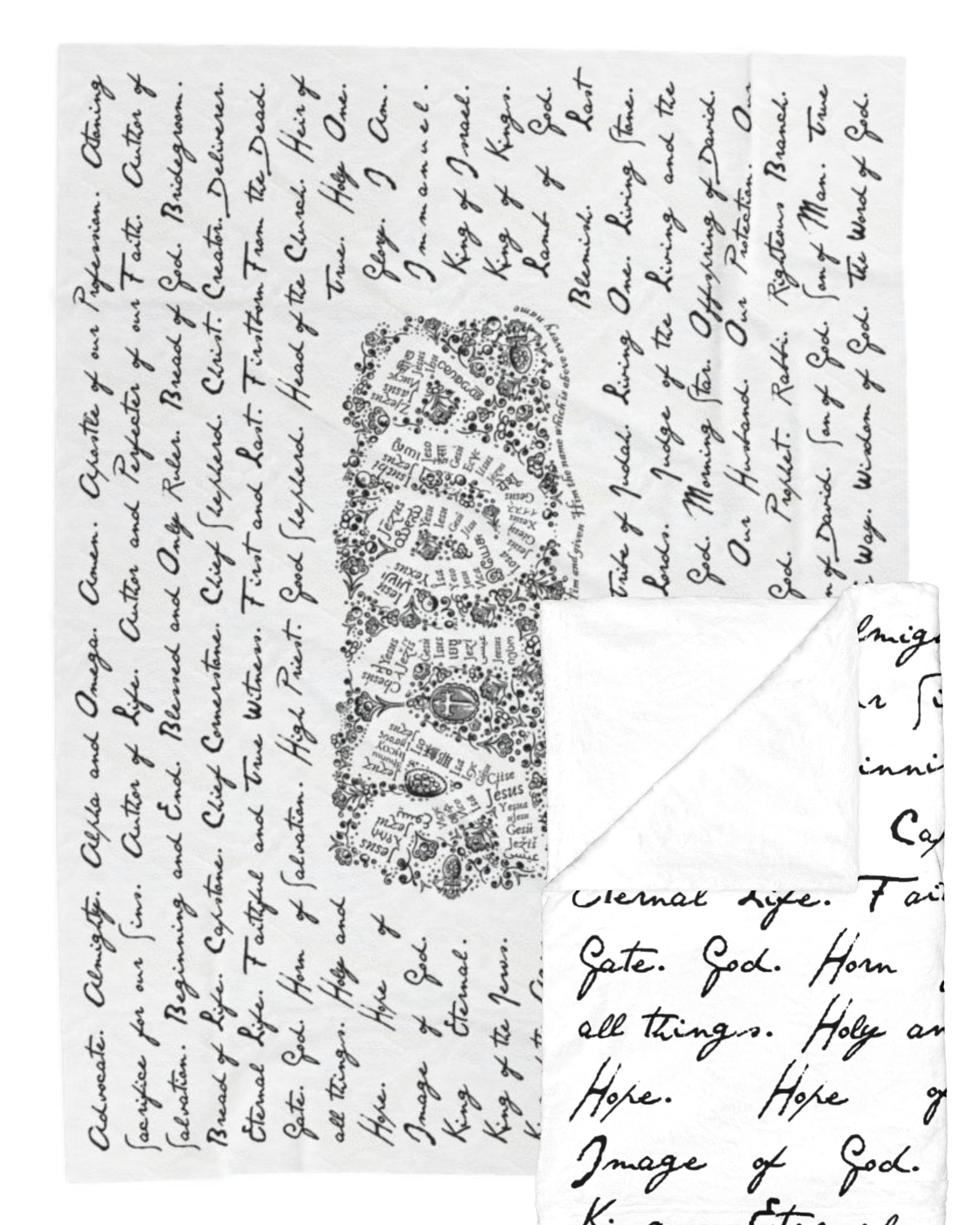 Jesus's Names Blanket