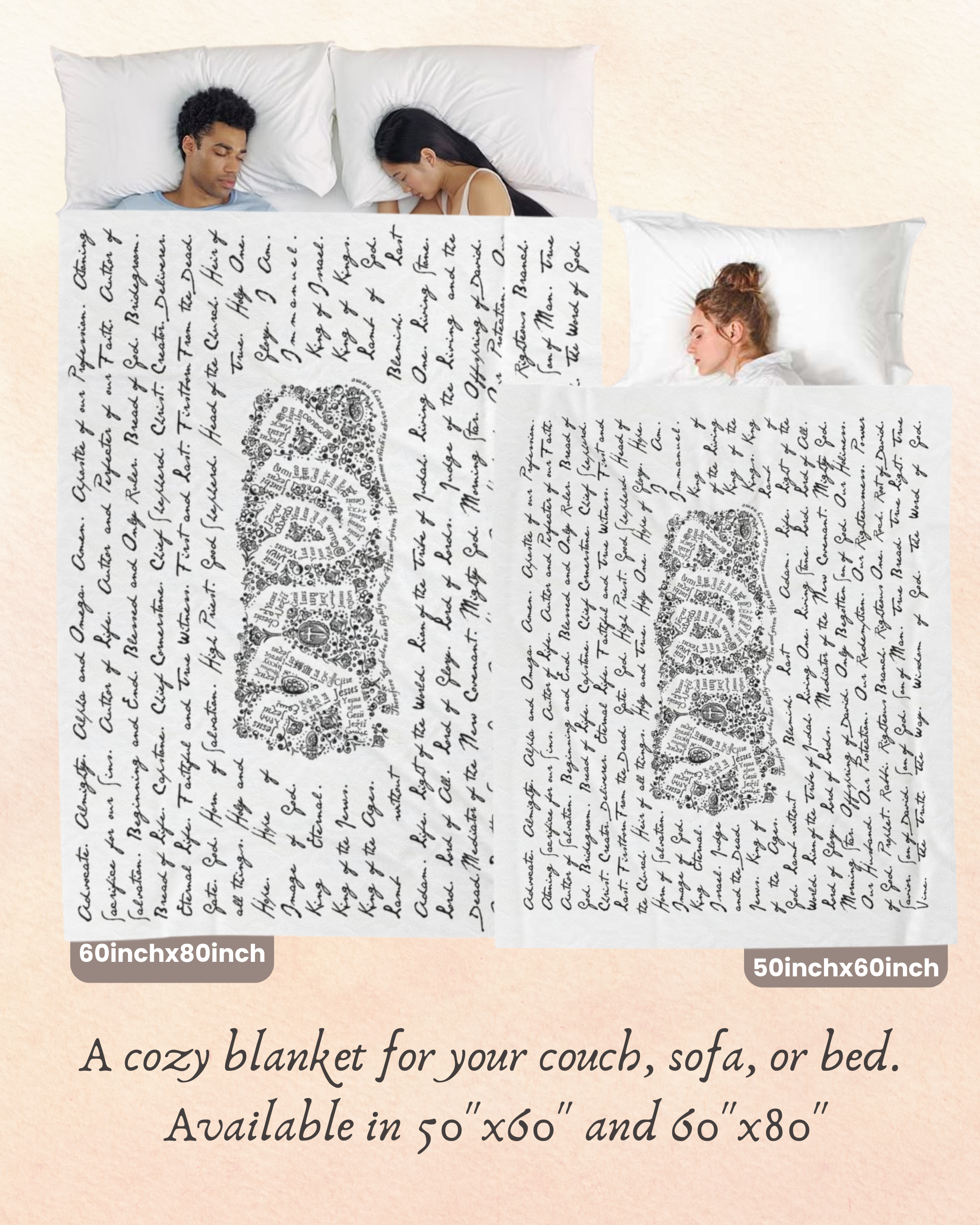 Jesus's Names Blanket