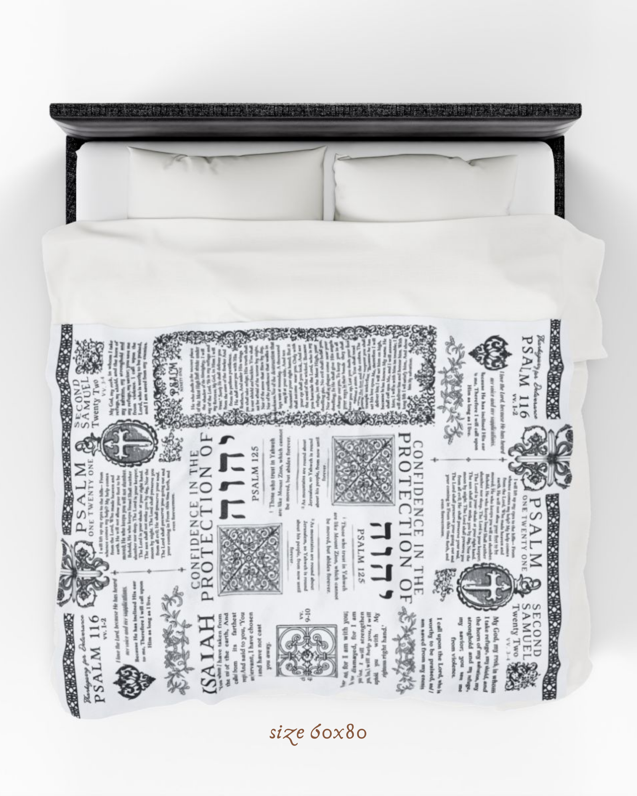 Protection Bible Verse Blanket