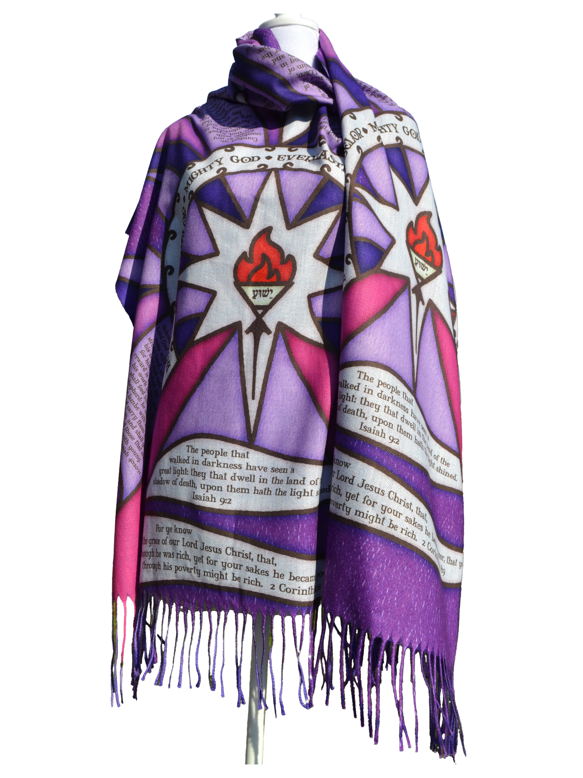 Advent Christmas Scarf
