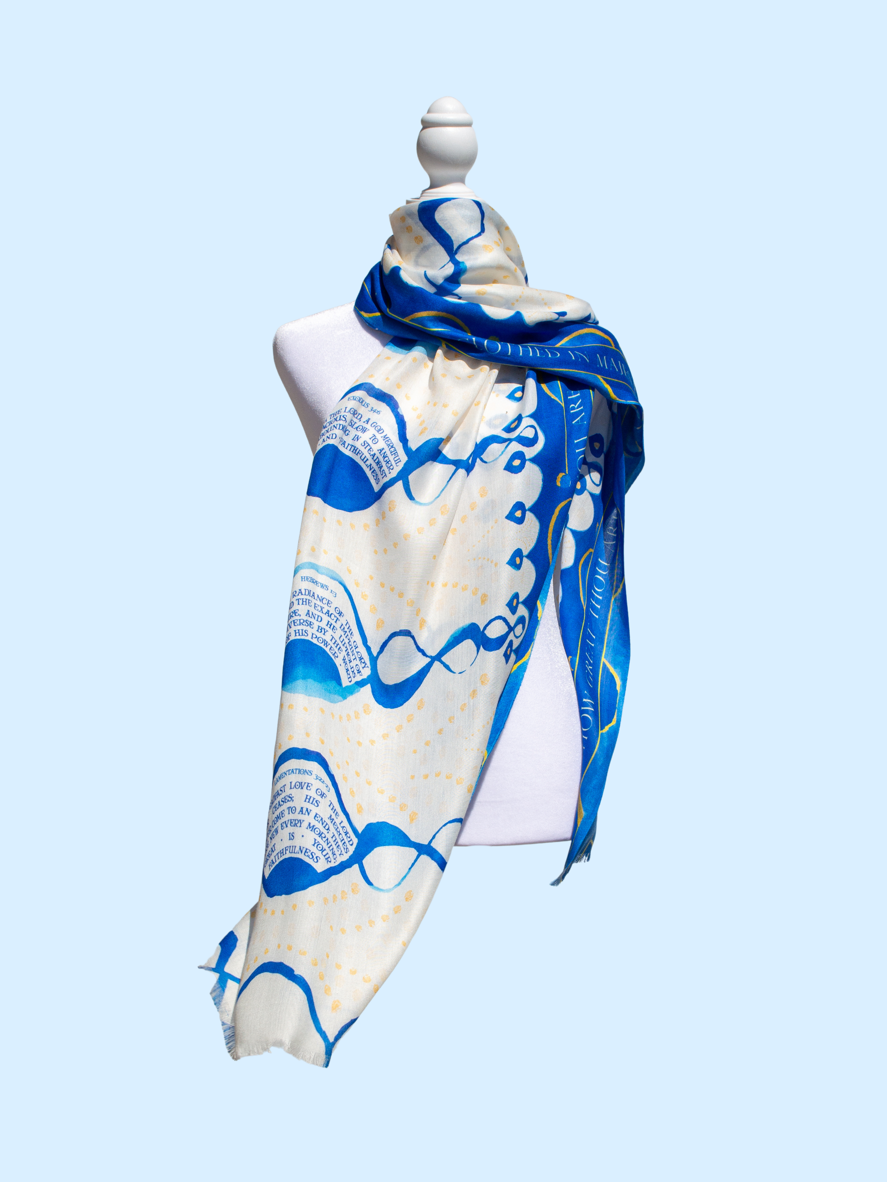 How Great Prayer Scarf