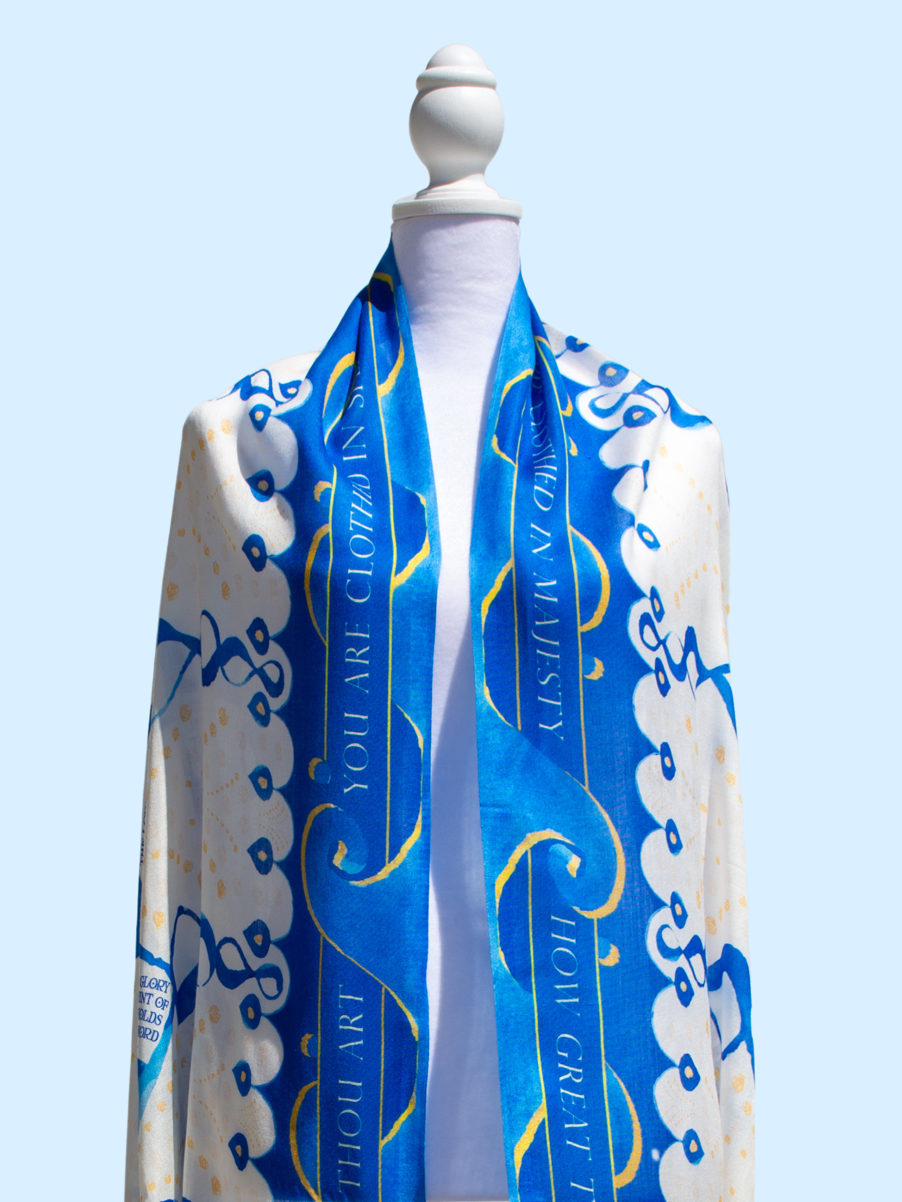 How Great Prayer Scarf