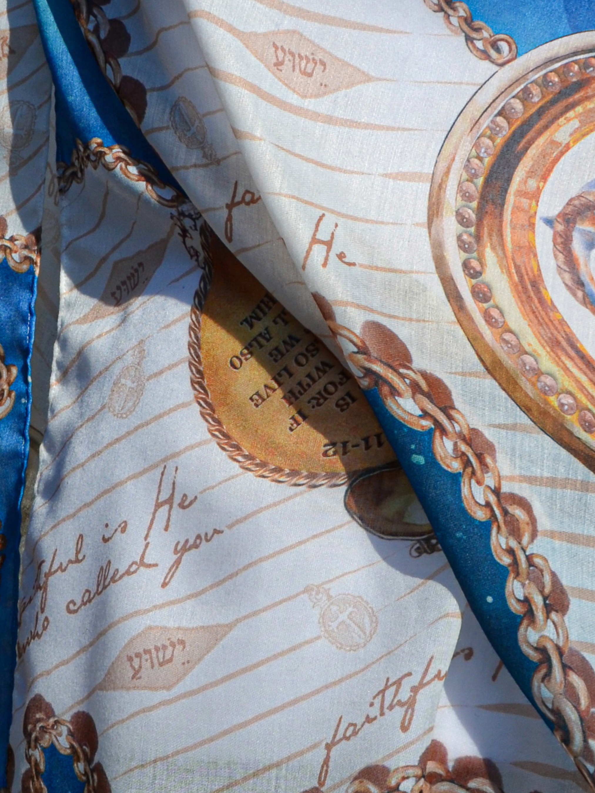 Faithfulness scarf, Christian encouragement gift, waiting on God scarf, trust God timing shawl