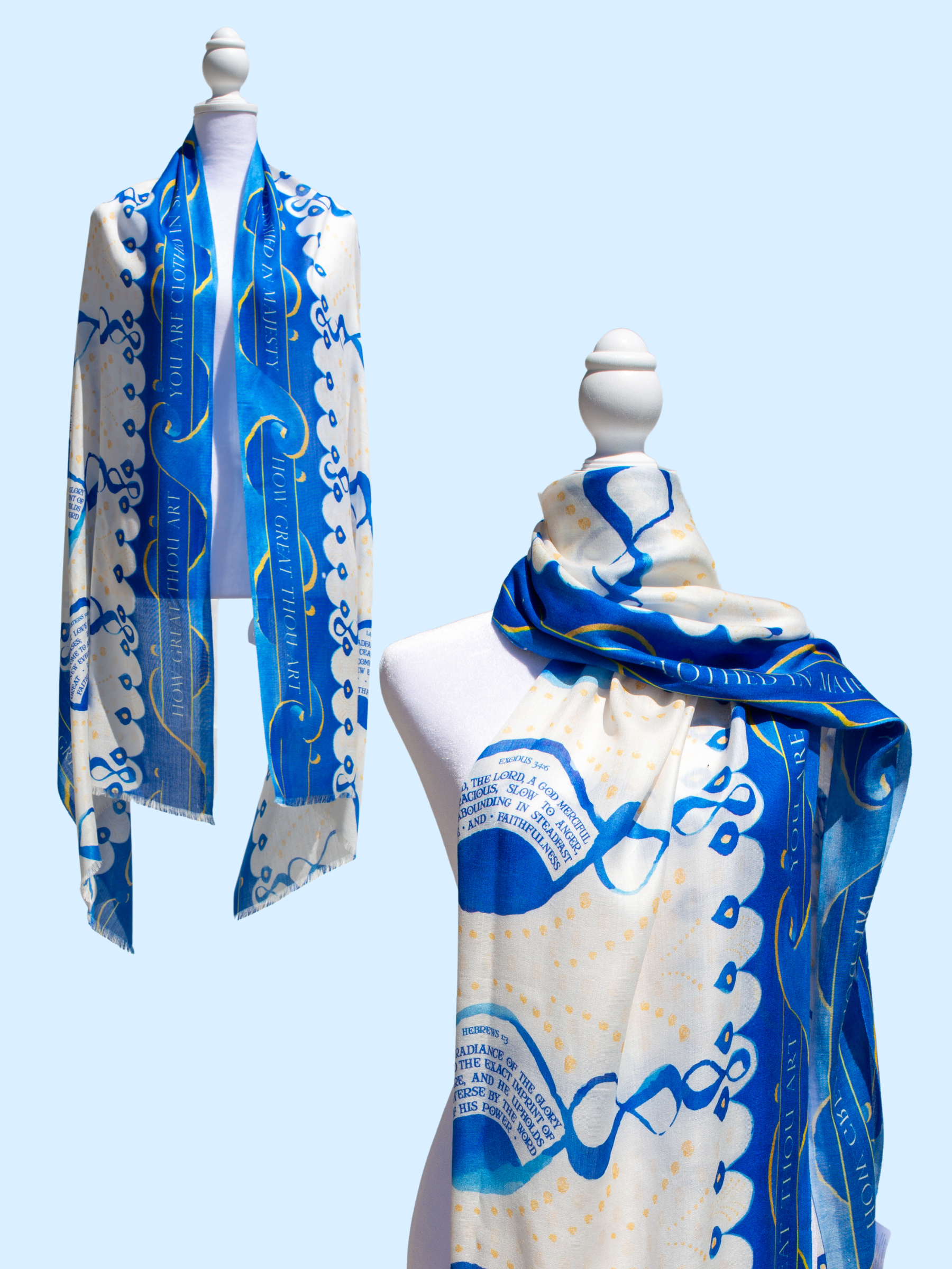 How Great Prayer Scarf
