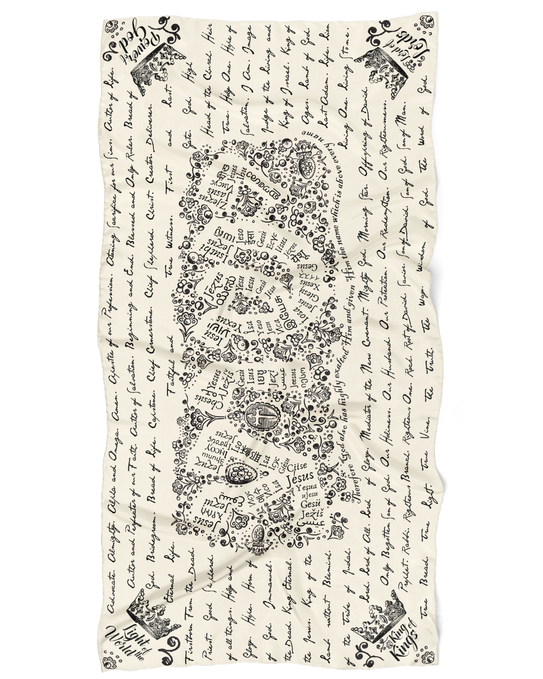 And He Shall be Called Prayer Scarf (Jesus's Names)