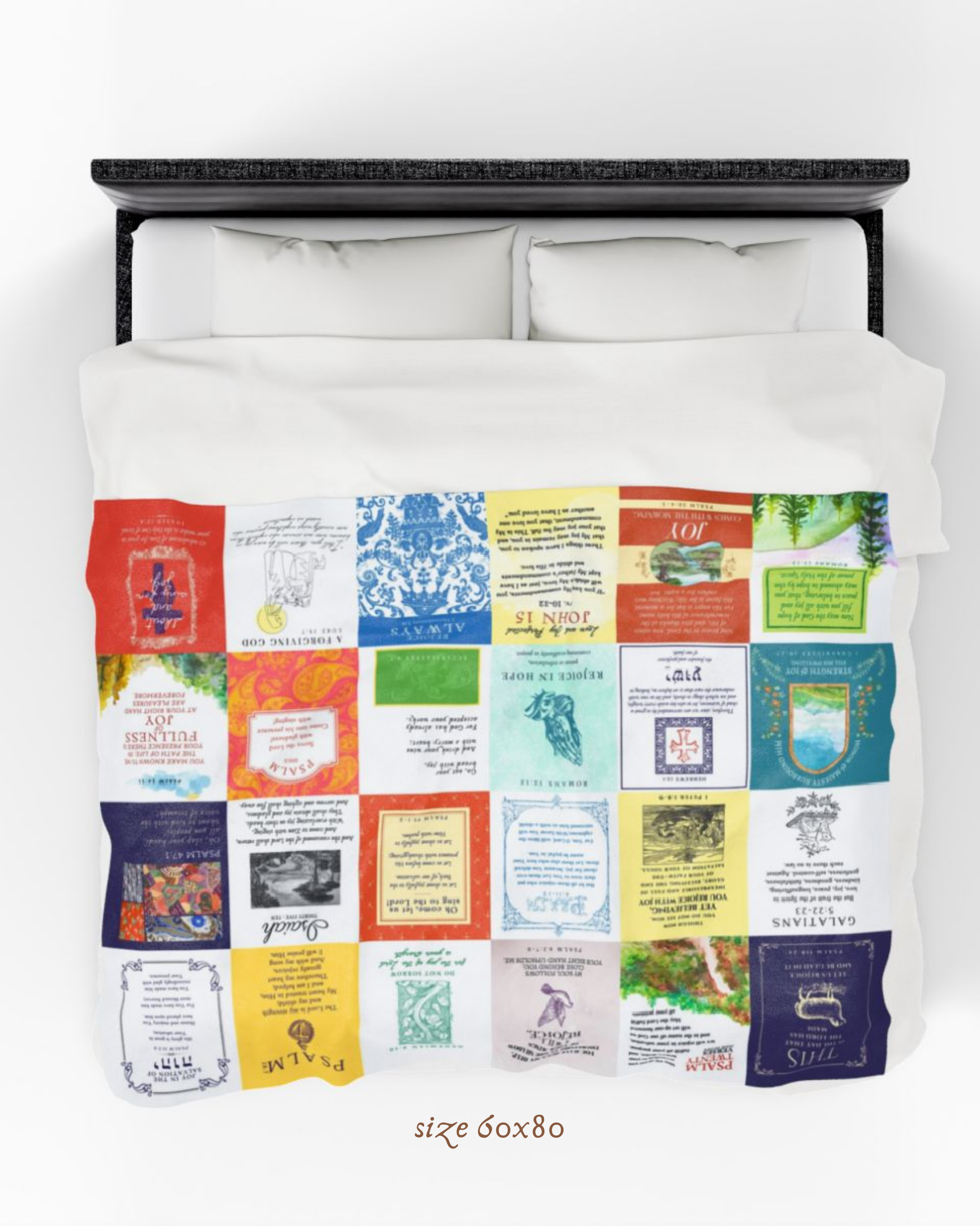 Joy Bible Verse Blanket