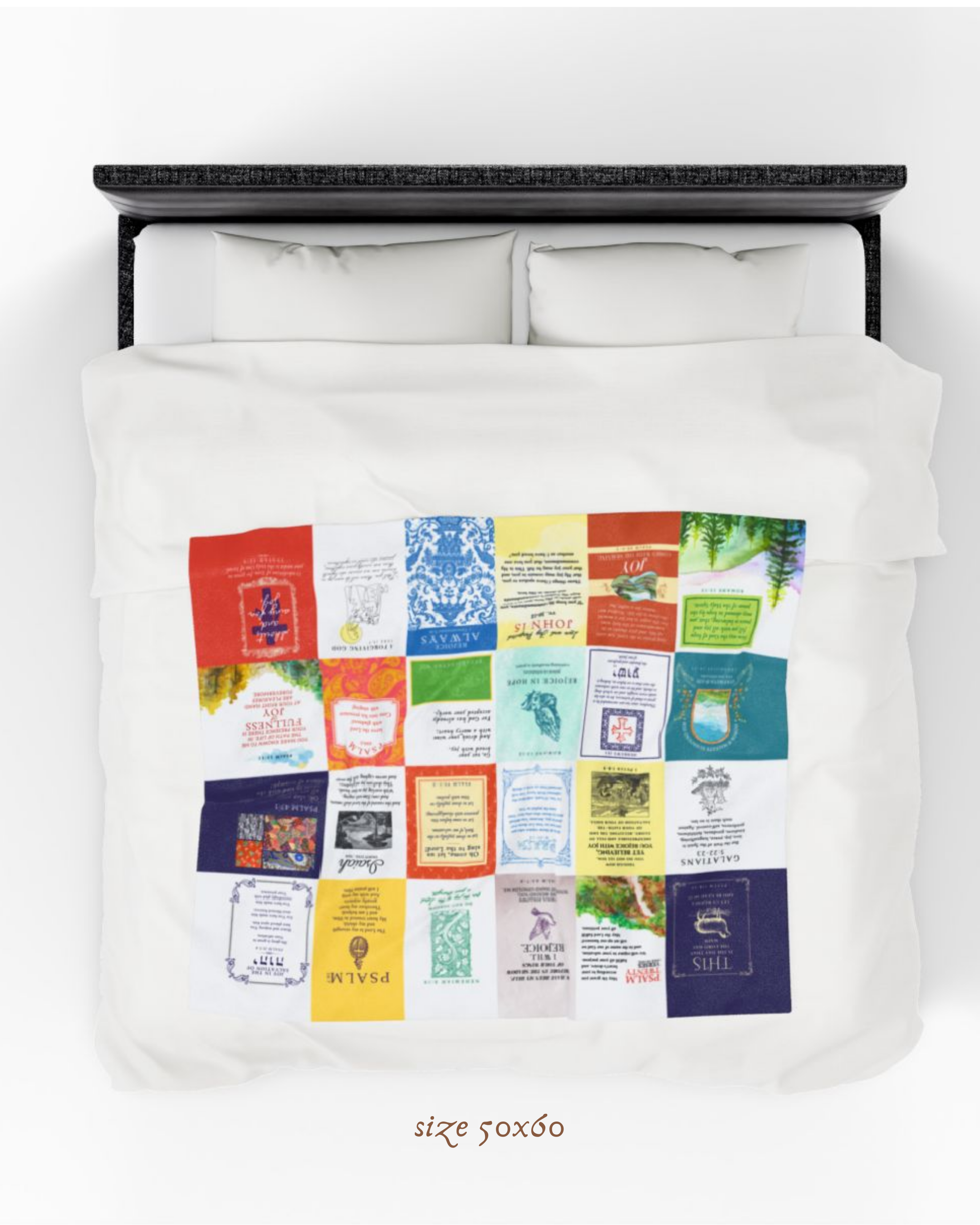 Joy Bible Verse Blanket