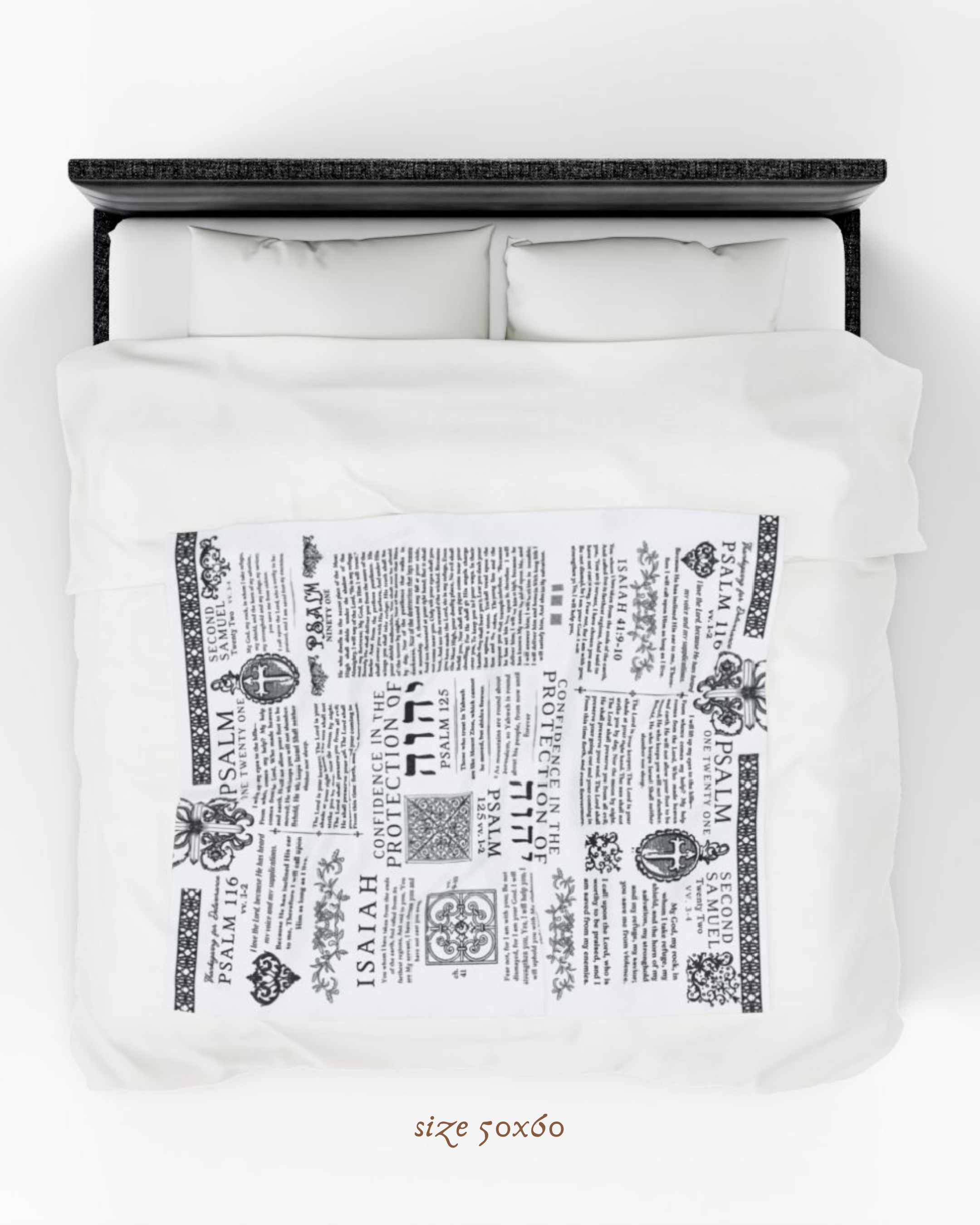 Protection Bible Verse Blanket