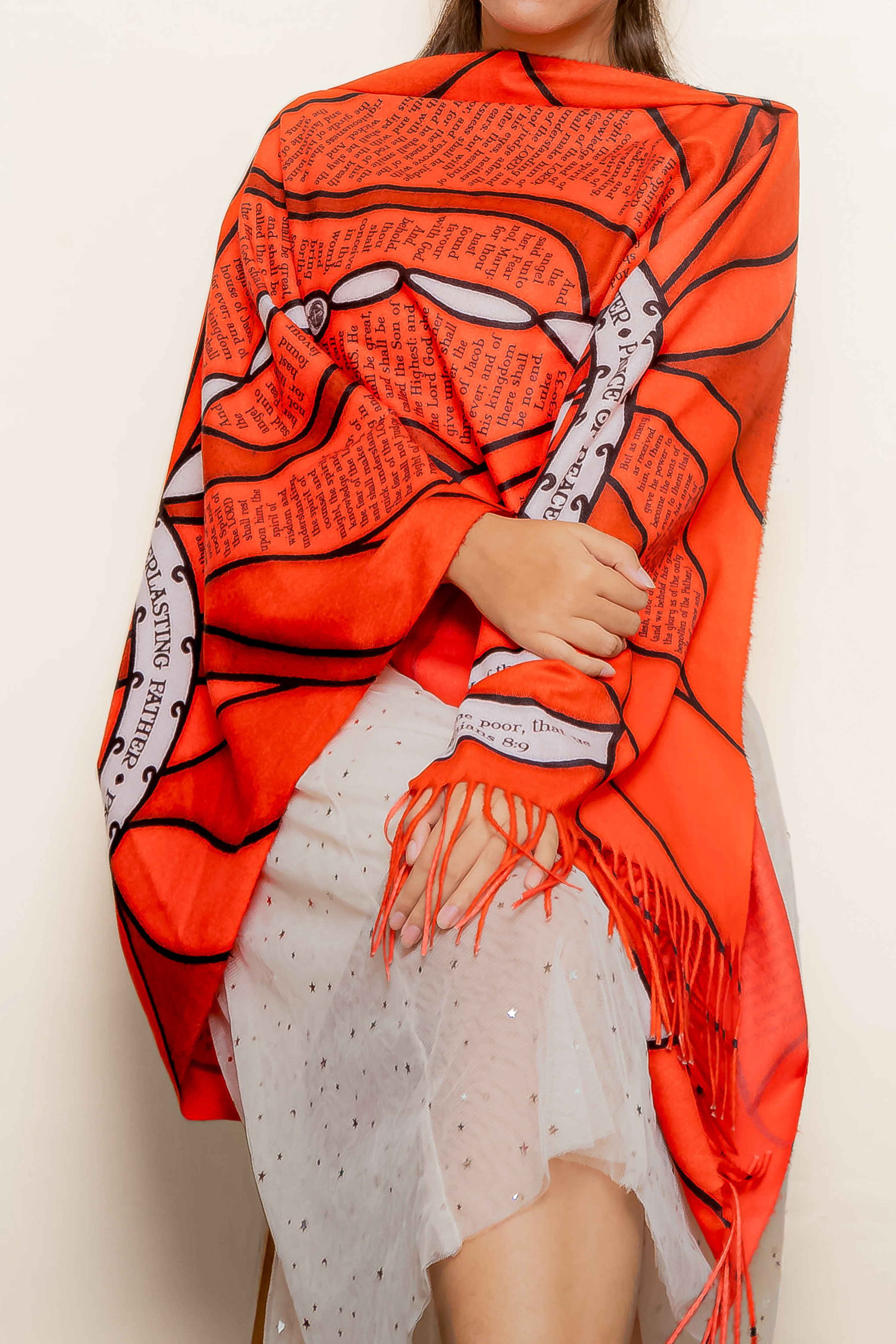 Advent Christmas Scarf
