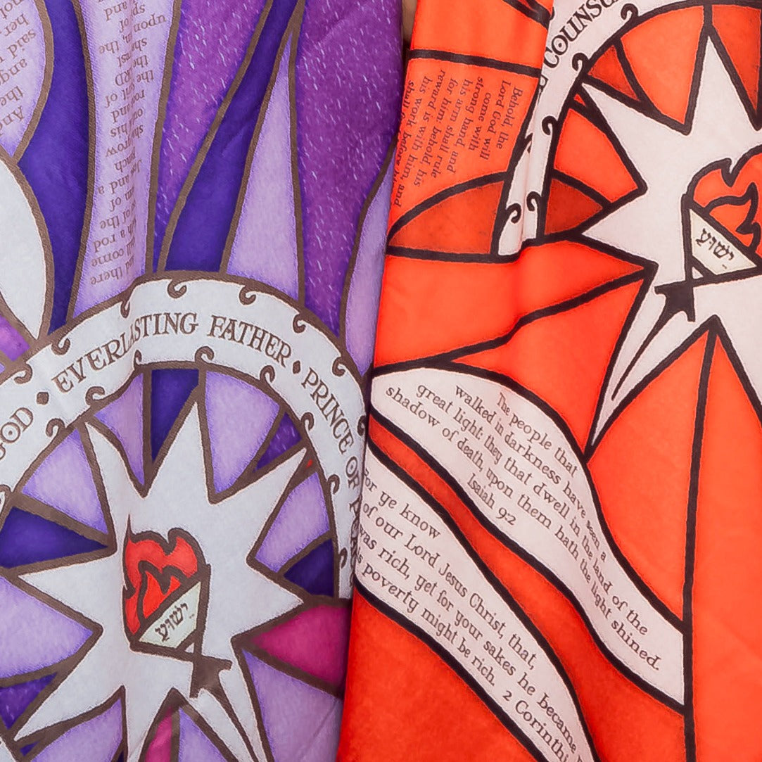 Advent Christmas Scarf