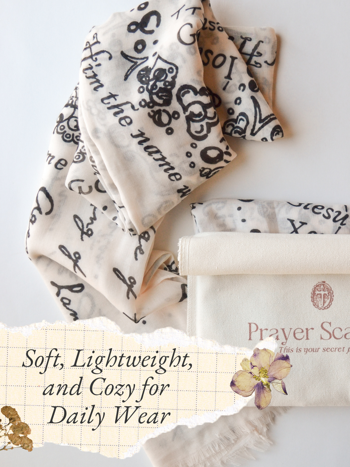And He Shall be Called Prayer Scarf (Jesus's Names)
