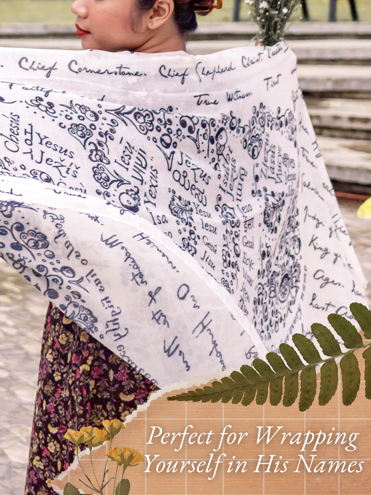 And He Shall be Called Prayer Scarf (Jesus's Names)