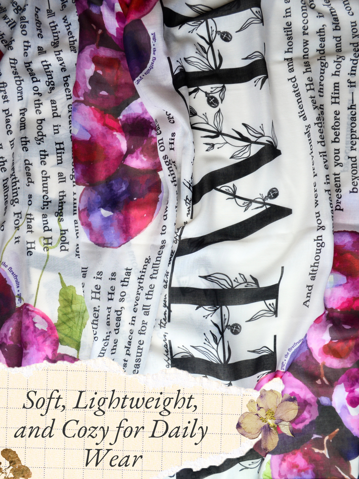 Firstfruits Prayer Scarf
