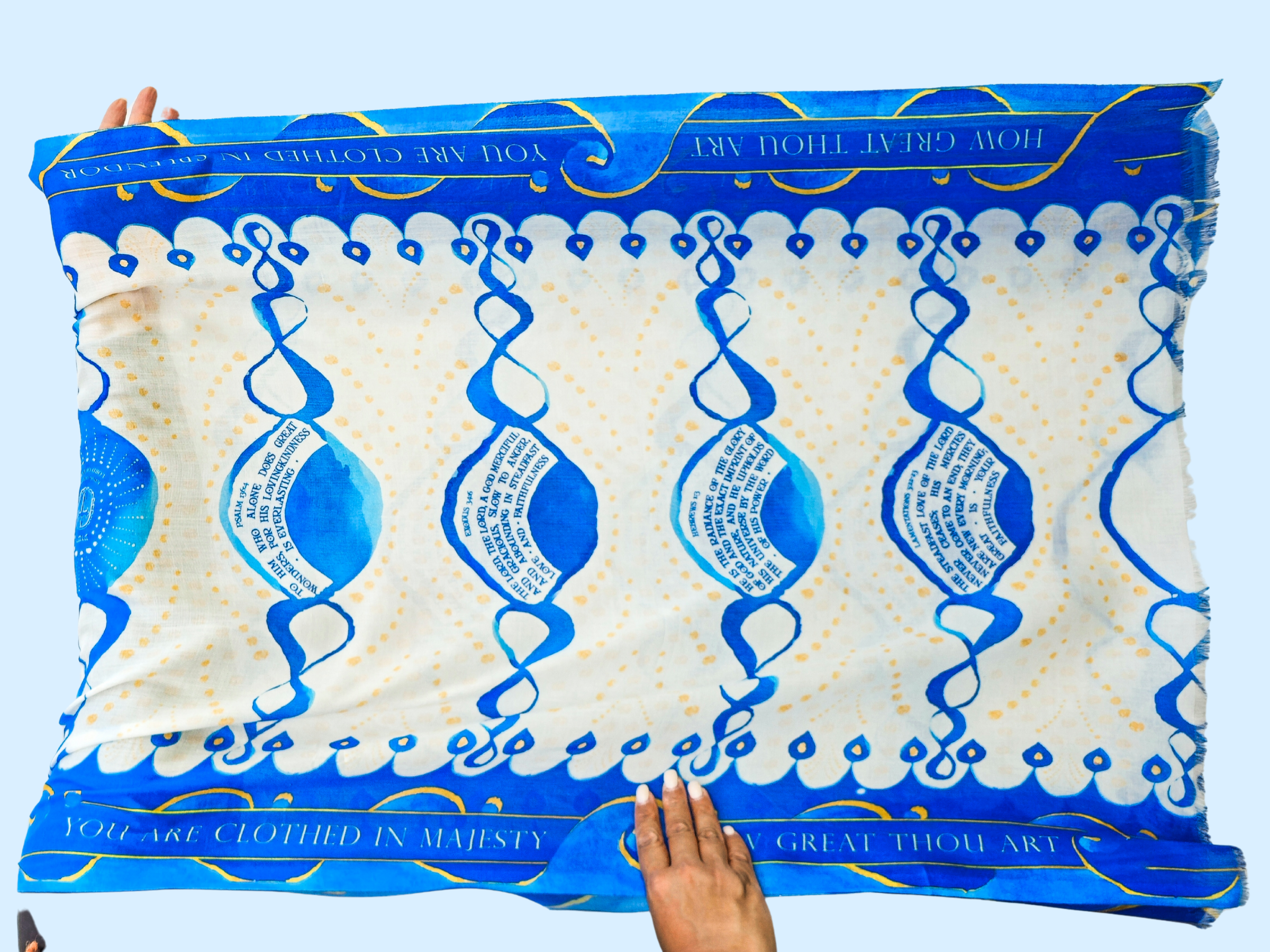 How Great Prayer Scarf