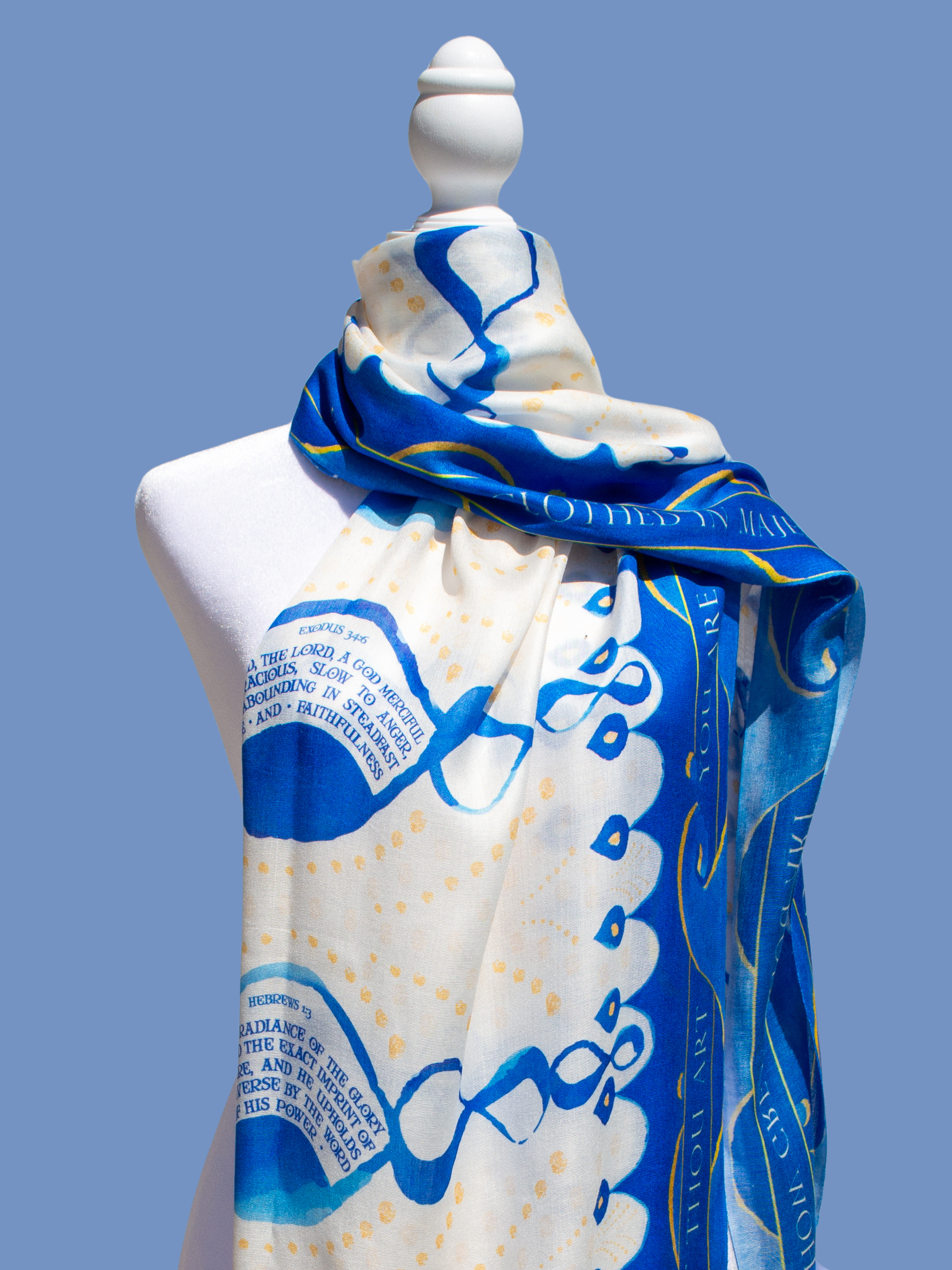 How Great Prayer Scarf